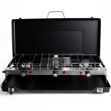 Газовая плита портативная туристическая с грилем