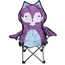 Детское кресло туристическое складное 34*58*65 см, фиолетовый c голубым