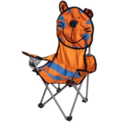 Дитяче крісло туристичне складне 34*58*65 см, помаранчевий