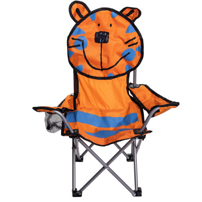 Дитяче крісло туристичне складне 34*58*65 см, помаранчевий
