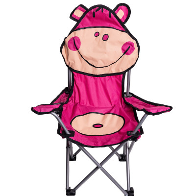 Детское кресло туристическое складное 34*58*65 см, розовый