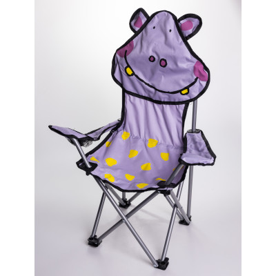 Детское кресло туристическое складное 34*58*65 см, фиолетовый