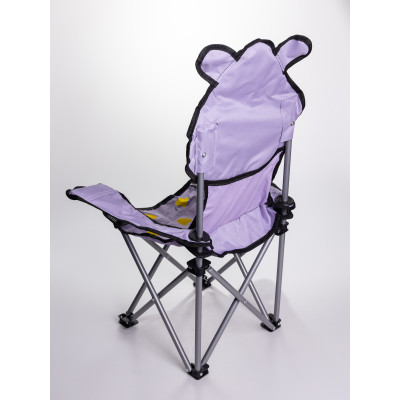 Детское кресло туристическое складное 34*58*65 см, фиолетовый