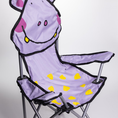 Детское кресло туристическое складное 34*58*65 см, фиолетовый
