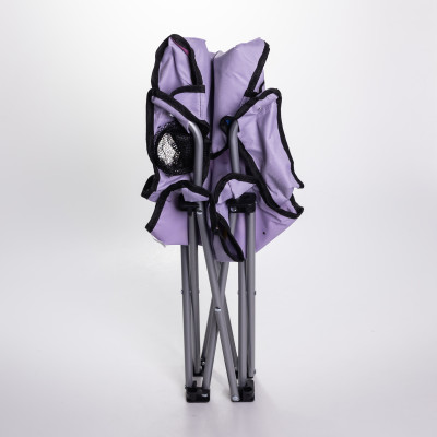 Детское кресло туристическое складное 34*58*65 см, фиолетовый