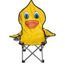 Детское кресло туристическое складное 34*58*65 см, желтый
