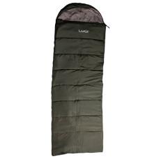 Спальный мешок туристический 210×70 см с капюшоном, хаки