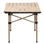 Стіл для пікніка складаний 50*53*50 см, бежевий