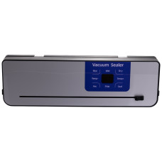 Вакууматор для сухих и влажных продуктов 120 Вт с переходником 10 пакетов в комплекте, сталь