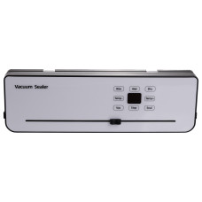 Вакууматор для сухих и влажных продуктов 120 Вт с переходником 10 пакетов в комплекте, белый