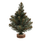 Искусственная елка настольная Полонинская 25 см зеленая