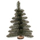 Искусственная елка-венок Полонина настенная 60 см зеленая