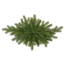 Гирлянда хвойная Северная звезда 60*35 см зеленая