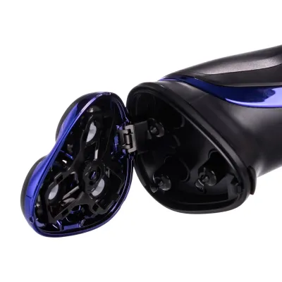 Электробритва аккумуляторная VGR V-306 для сухого и влажного бритья, синий