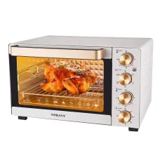 Духовка электрическая настольная SOKANY SK-450 объемом 50 литров с таймером