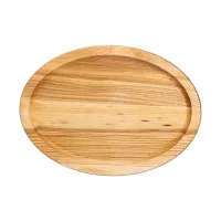 Дошка для подачі овальна 25*35 см, ясен
