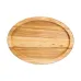 Дошка для подачі овальна 25*35 см, ясен