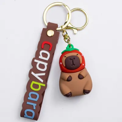 Брелок для ключей Капибара 3*5 см (рандом)