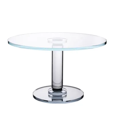 Тортовница на ножке Minimalism стеклянная 19 см