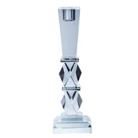 Подсвечник стеклянный Night Crystal 22 см