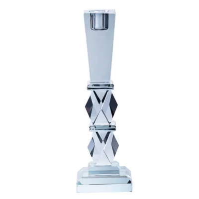Подсвечник стеклянный Night Crystal 22 см