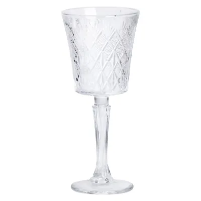 Набір келихів для вина 6 штук по 295 мл на ніжці під кришталь, прозорий Набір келихів для вина 6 штук по 295 мл на ніжці під кришталь, прозорий