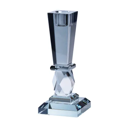 Подсвечник стеклянный Night Crystal 22 см