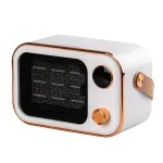 Тепловентилятор портативный 1200 Вт с керамическим нагревательным элементом, белый Тепловентилятор портативный 1200 Вт с керамическим нагревательным элементом, белый