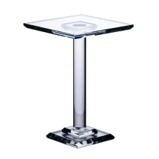 Тортовница на ножке Tetragon стеклянная 23 см