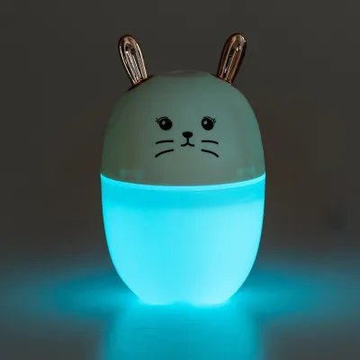 Зволожувач повітря для дитячої кімнати Зайчик 220 мл, білий