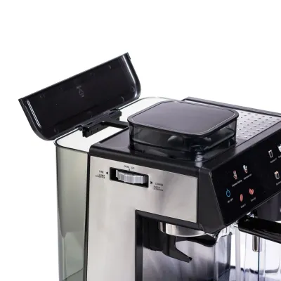 Кавомашина електрична SOKANY SK-04032 ріжкова з сенсорним керуванням 1800 Вт Кавомашина електрична SOKANY SK-04032 ріжкова з сенсорним керуванням 1800 Вт