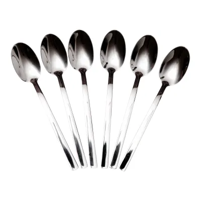 Набір десертних ложок CLASSIC 6 штук із нержавіючої сталі Набір десертних ложок CLASSIC 6 штук із нержавіючої сталі