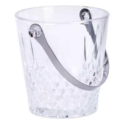 Ведерко для льда Waterford Lismore 1 л стеклянное со щипцами