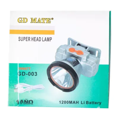 Налобный фонарь со встроенным аккумулятором 1200 мАч Налобный фонарь со встроенным аккумулятором 1200 мАч