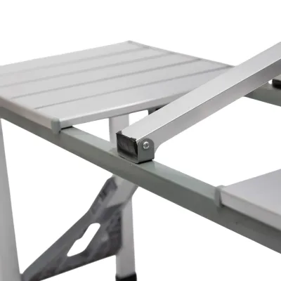 Стіл-трансформер для кемпінгу алюмінієвий 86*67*67 см