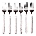 Набір десертних виделок ELEGANCE 6 штук із нержавіючої сталі