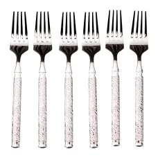Набор десертных вилок ELEGANCE 6 штук из нержавеющей стали