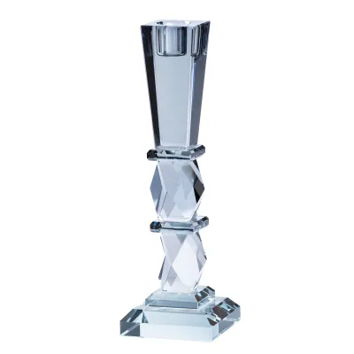 Подсвечник стеклянный Night Crystal 22 см Подсвечник стеклянный Night Crystal 22 см