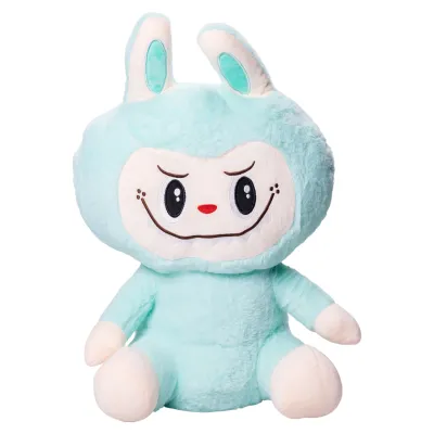 Labubu большая мягкая игрушка-сюрприз, мятный