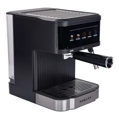 Кофемашина рожковая Sokany SK-04025 со вспенивателем молока 1.8 л Кофемашина рожковая Sokany SK-04025 со вспенивателем молока 1.8 л