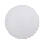 Тарелка обеденная фарфоровая 25 см, белый