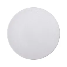 Тарелка обеденная фарфоровая 25 см, белый