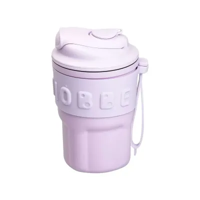 Термокружка Chiobbe 450 мл с трубочкой, сиреневый