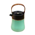 Чайник-термос 700 мл із заварником та датчиком температури, м'ятний