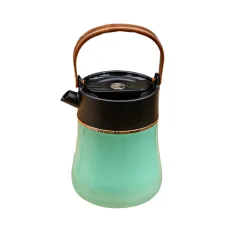 Чайник-термос 700 мл с заварником и датчиком температуры, мятный