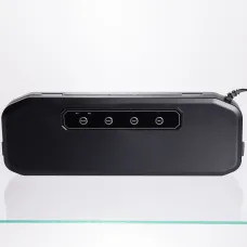 Вакууматор для сухих и влажных продуктов 400 Вт 10 пакетов в комплекте, черный