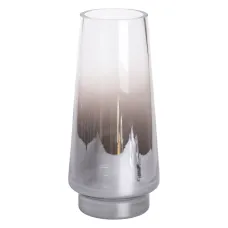 Ваза декоративная в стиле Ар-деко 30 см, серый