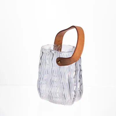 Ваза для квітів та декору Top Home 800 мл, прозорий Ваза для квітів та декору Top Home 800 мл, прозорий