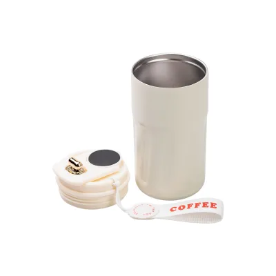 Термокружка Coffee 500 мл с датчиком температуры, белый Термокружка Coffee 500 мл с датчиком температуры, белый