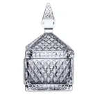 Конфетница с крышкой из хрустального стекла в восточном стиле